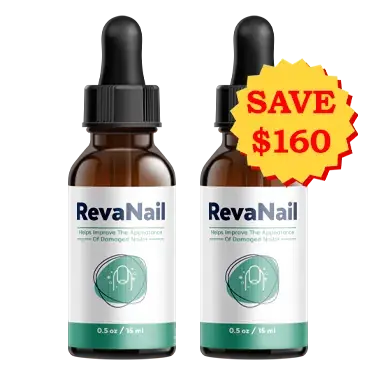 RevaNail topical nail care 2 bottle package 60 day supply