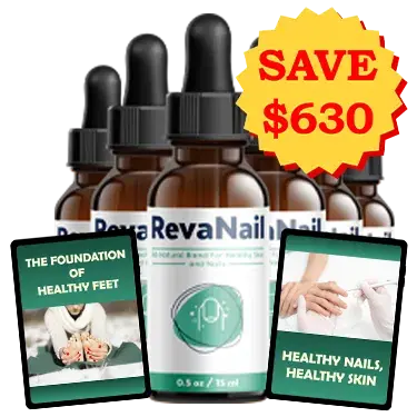 RevaNail topical nail care 6 bottle best value package